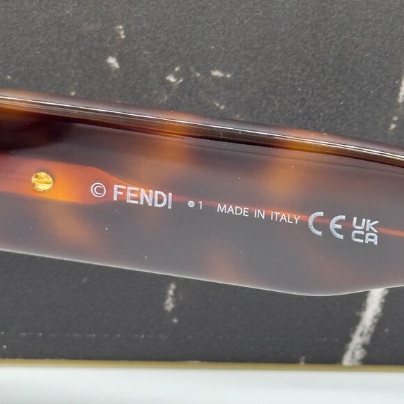 NEW FENDI FE40146I 53N HAVANA SUNGLASSES WOMEN FENDI main image 11